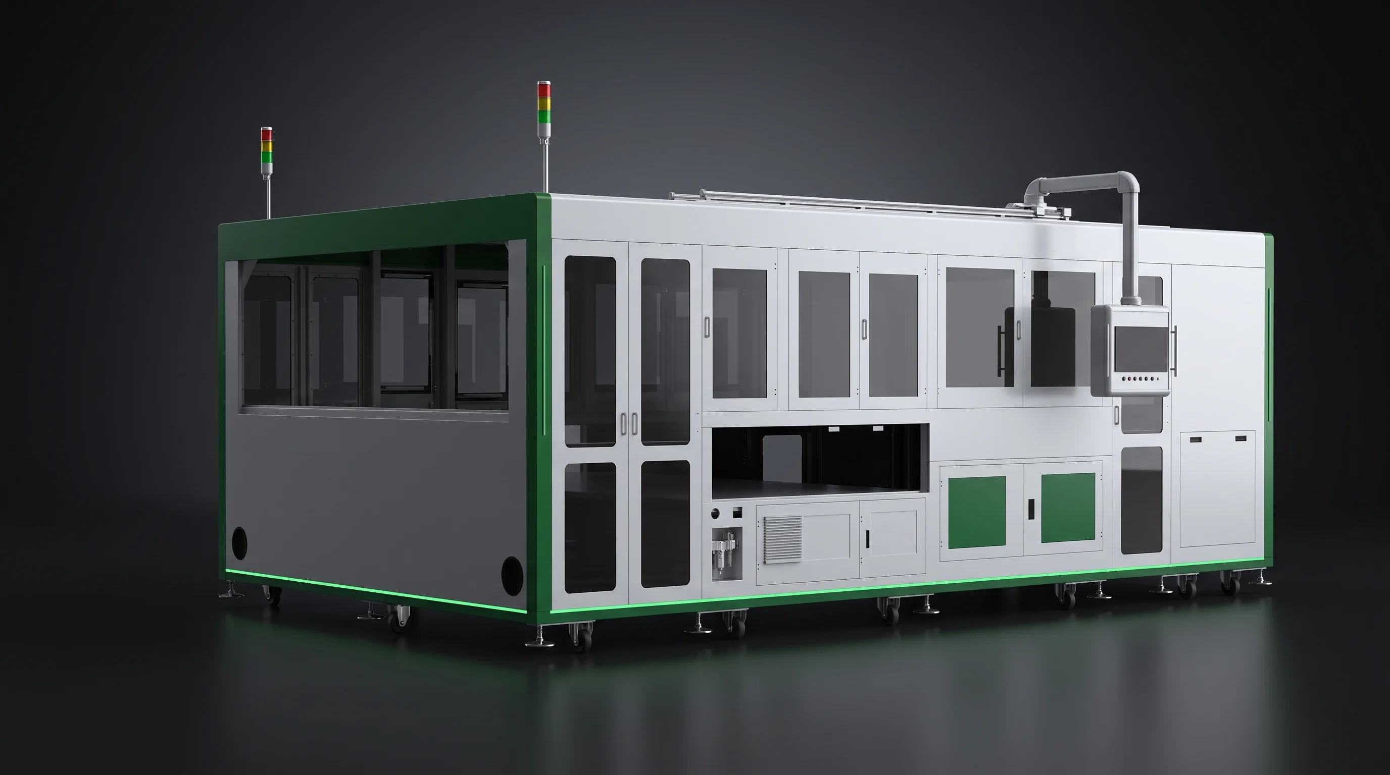 SML-L150 combined module layup and welding machine